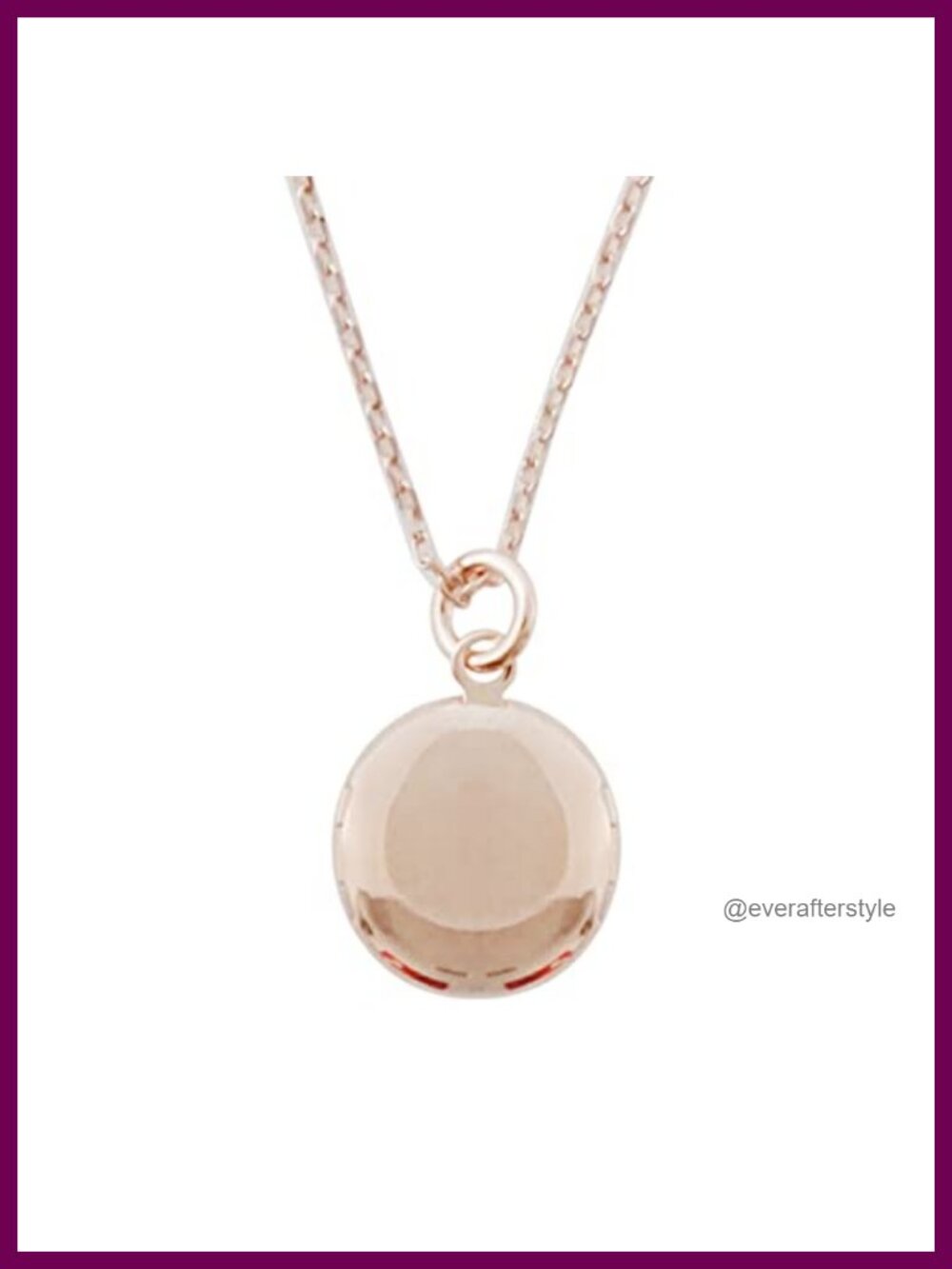 Gold Plated Locket Necklace Adjustable Chain Minimalist Jewelry